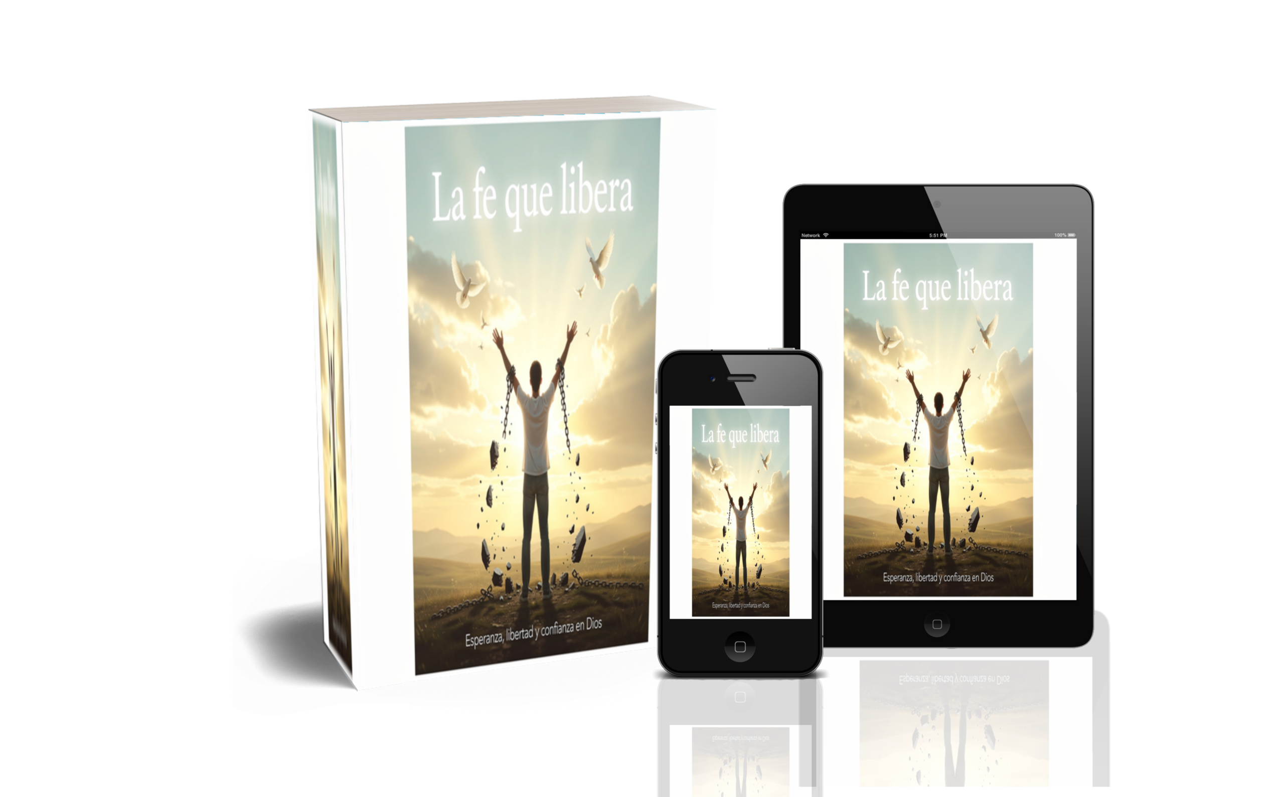 Portada expandida del e-book Fe que Transforma